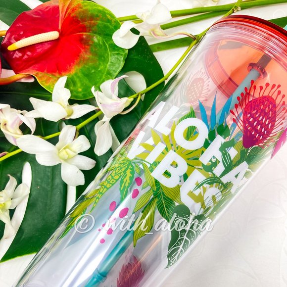 🌺🌴NEW✨ Starbucks HAWAII Aloha Vibes Cold Cup - Picture 2 of 6